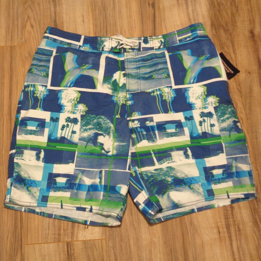 Roundtree & Yorke Size Large New Men's Swim Trunks